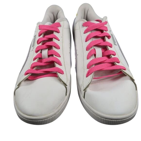 Puma Shoes Womens 8.5 Sneakers Vikky Athletic Trainers Casual Lifestyle White - Picture 11 of 12